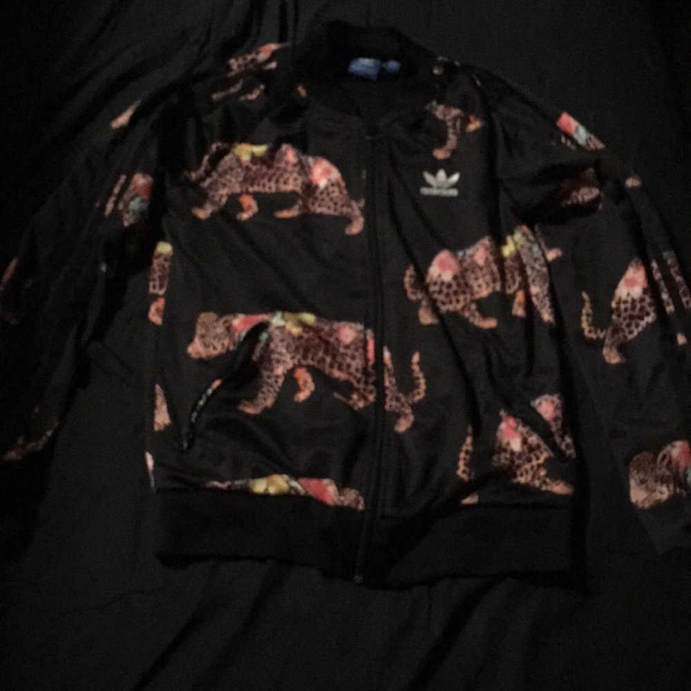 Adidas track jacket S